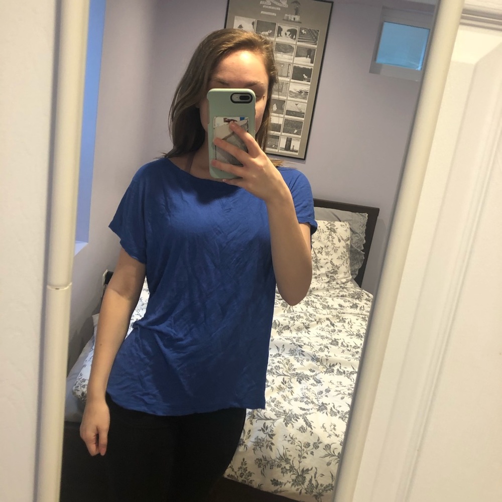 Lilly Pulitzer | Blue T-Shirt | Size M